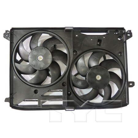 Tyc Dual Radiator And Condenser Fan Assembly, 624110 624110